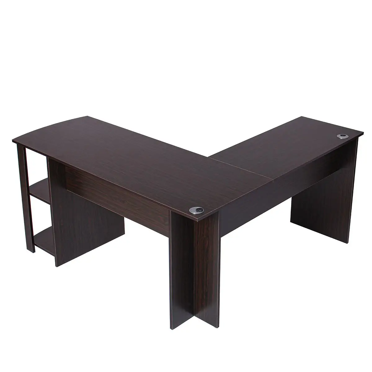 L-Shaped Corner Computer Office Desk With Book Shelves Home Desk Commercial Furniture table laptop table computer desk L-Shaped Corner Computer Office Desk With Book Shelves Home Desk Commercial Furniture table laptop table computer desk