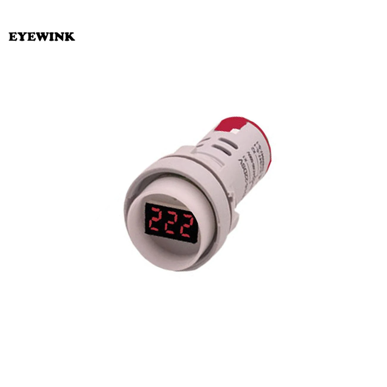 Цифровой вольтметр мини тестер с LED Индикатором напряжения 22 мм размер отверстия