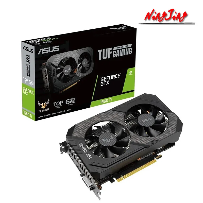 NEW ASUS GALAXY GTX1660TI GeForce GTX 1660 12nm 6G GDDR6 192bit DVI HDMI DP Support AMD Intel Desktop CPU Motherboard | Компьютеры и