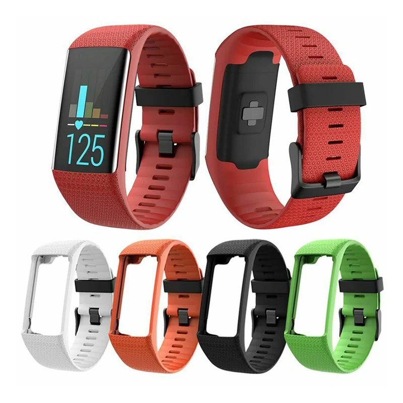 

Watch Band Strap Pin Buckled Adjustable Wristwatch Bands Replacement Accessories For Polar A360 A370