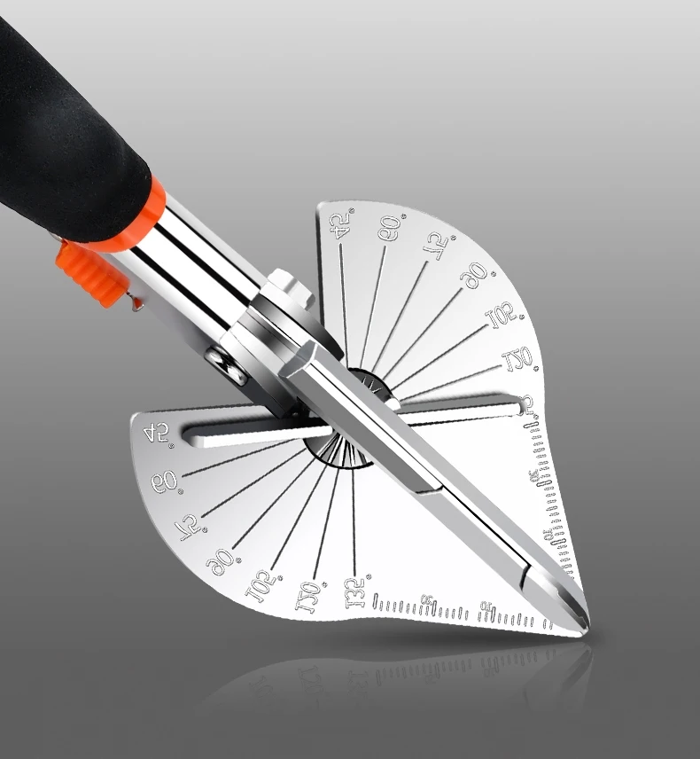 

PVC Wood Multi Angle Trim Cutter, 45 Degree angle cutting scissors with 10 pcs of blade