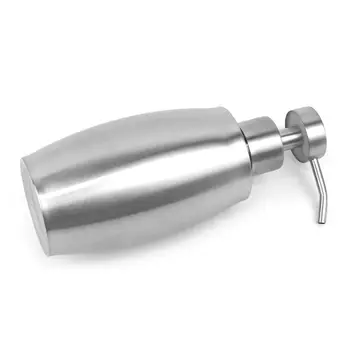 

Hand Soap Pump Bottle Stainless Steel Foam Lotion Shampoo Liquid Dispenser for Bathroom Kitchen