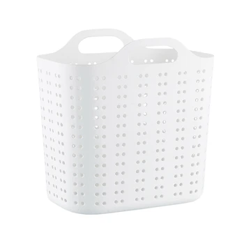 

Plastic Portable Dirty Basket for Washing and Home Bathroom Sundries Children's Toys Baby Laundry Dirty Clothes Storage Basket