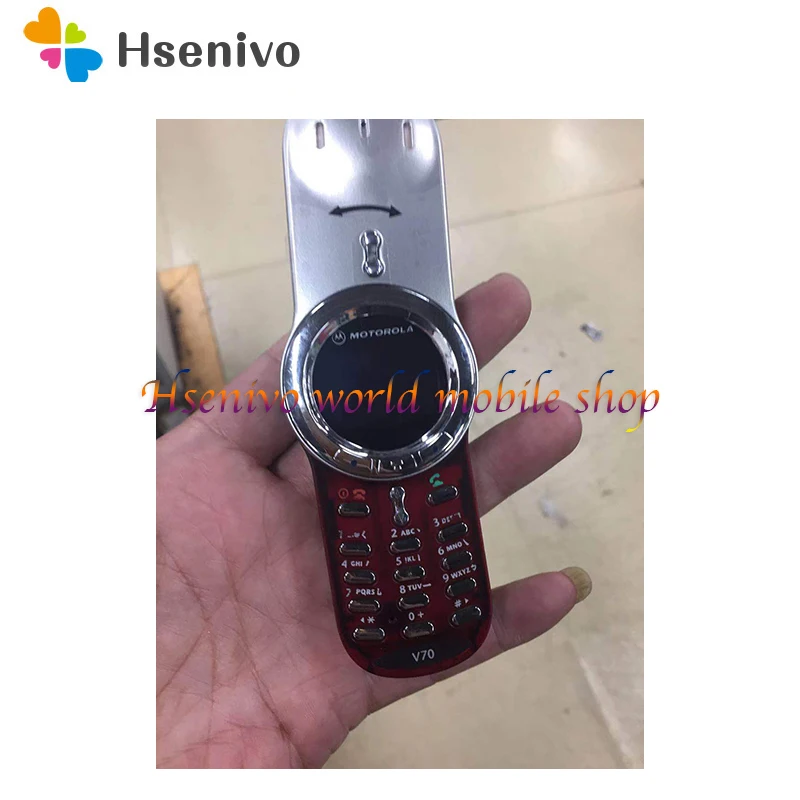 V70 разблокированный мобильный телефон Motorola V70 один год гарантии