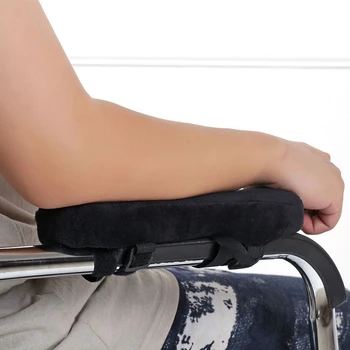 

NEW-2Pack Padded Chair Armrest Pads with Memory Foam Elbow Pillow for Forearm Pressure Relief,for Office Chairs Gaming Chair