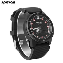 Spovan ip68 Водонепроницаемые Смарт-часы для мужчин и женщин мультфифункциональные часы измерения атмосферного давления Мужские t спортивные цифровые часы браслет