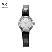 Shengke Relojes Mujer платье женские часы брендовые Модные кварцевые часы женские наручные часы Часы Бизнес Montre Femme