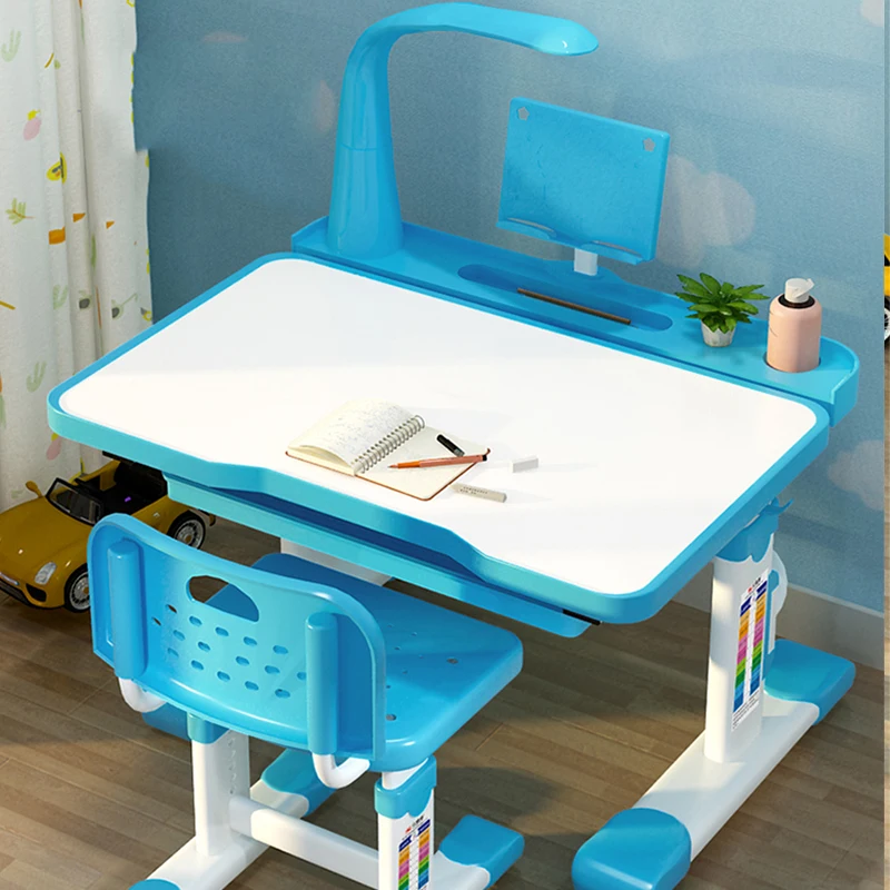 Многофункциональный детский учебный стол детский домашний стол эргономичный студенческий регулируемый стол и стул комбинация рабочего стола ang