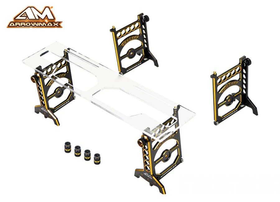 Arrowmax 1/10 EPツーリングカー用 セットアップゲージ Arrowmax 1/10 EPツーリングカー用 セットアップゲージ
