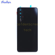 Back Glass Cover For Huawei Honor 20 Battery Cover Back Panel Honor 20 Rear Glass Door Housing Case With Adhesive