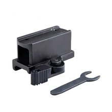 Тактический прицел QD Крепление для T1/T2 красный зеленый точка зрения страйкбол прицел база подходит для 20 мм рельсы AO1709 охотничья оптика