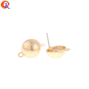 

Cordial Design 100Pcs 12*15MM Jewelry Making/DIY Earrings Stud/Oval Ball Shape/Hand Made/Earrings Accessories/Earring Findings
