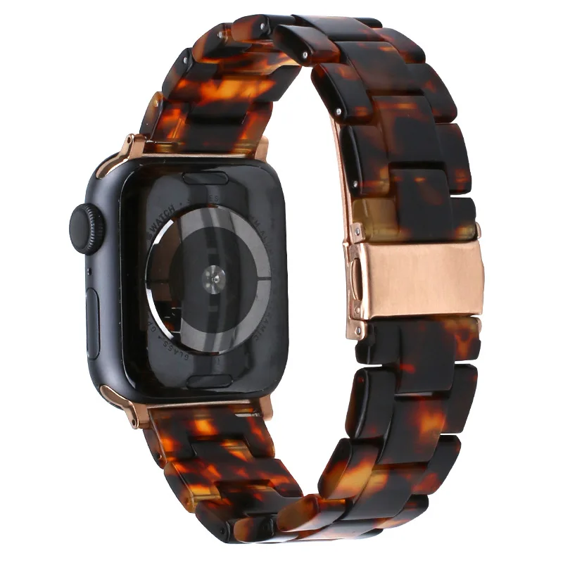 Honey Полимерный ремешок для Apple Watch 42 мм 44 мм браслет для iWatch Watch Series 5 4 3 2 1 браслет Спорт и издание 38 мм 40 м - Цвет ремешка: Honey