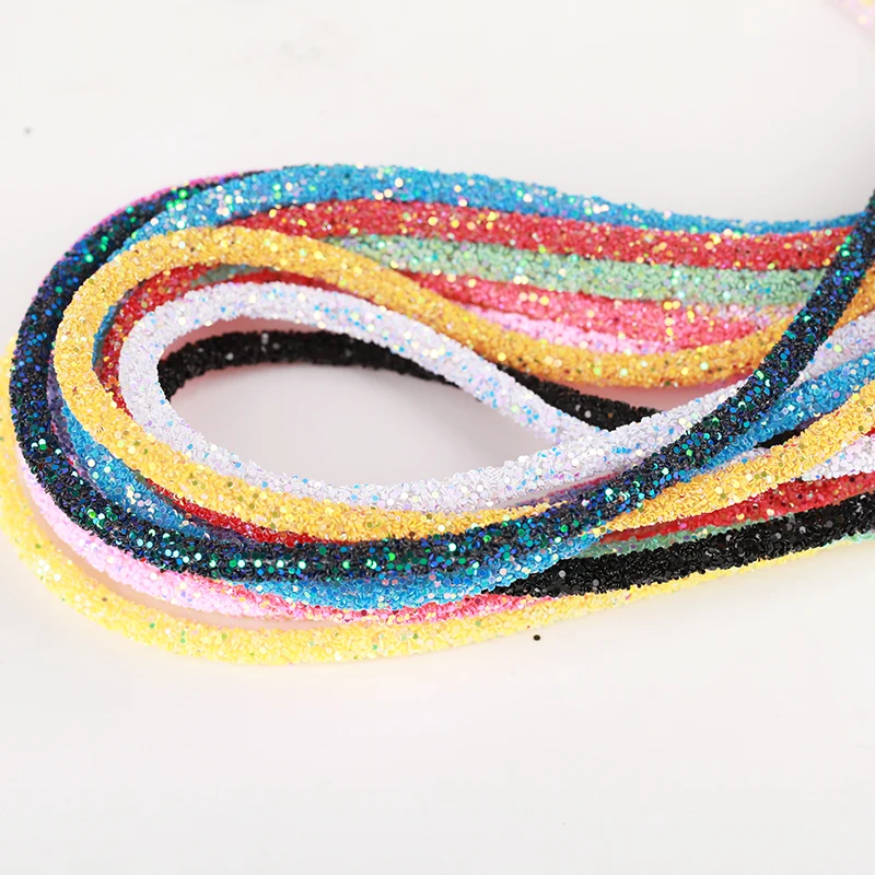 Sparkling Glitter Rhinestones & Sequins Trim for DIY Decoration and Crafts