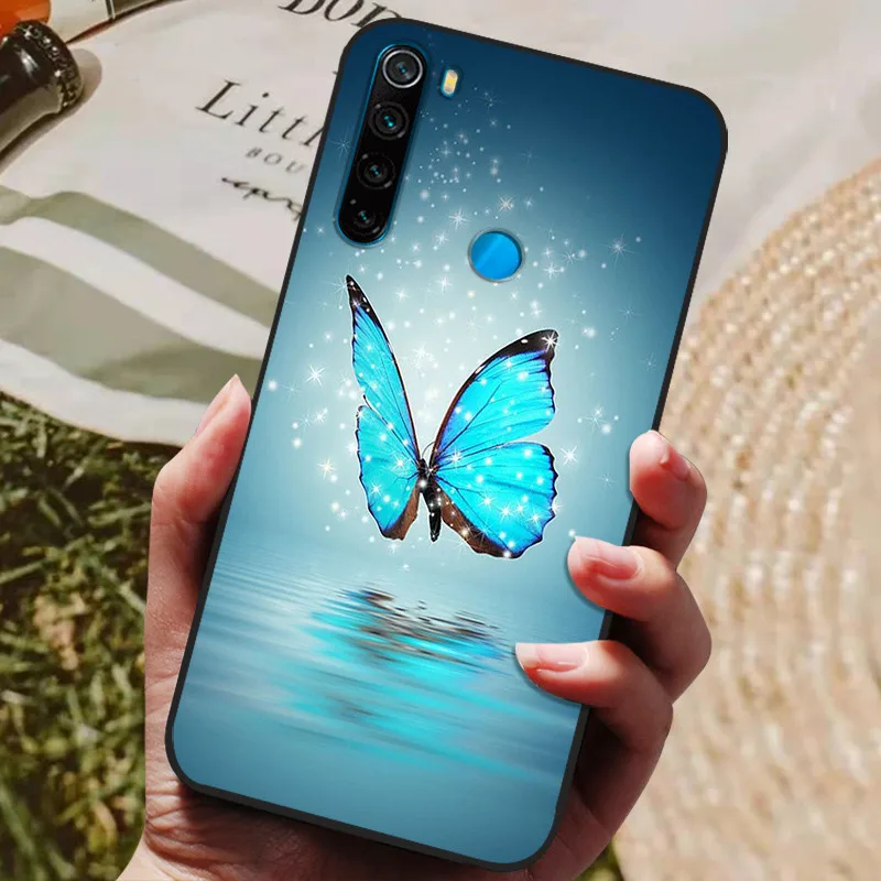 For Xiaomi Redmi Note 8 2021 / 8T Back Cover Silicone Phone Case For Redmi Note 8T Note8T 8 T Funda Note8 Pro Coque Bumper Shell wallet cases Cases & Covers