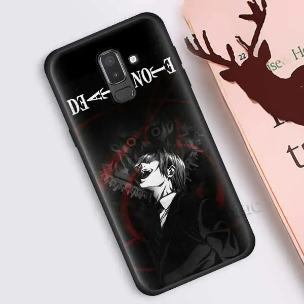 B04 Death Note Ryuk Кира чехол для samsung Galaxy J8 J6 J4 A6 A7 A8 A9 плюс M10 M20 M30 S M40 силиконовый чехол для телефона с изображением на задней панели Чехол - Цвет: B04