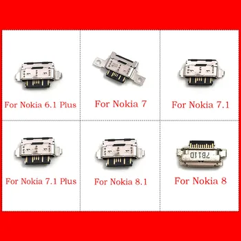 

New For Nokia 2 3 5 6 7 8 3.1 5.1 6.1 7.1 Plus X5 X6 Micro USB Jack Charging Socket Charger Port Plug Dock Connector