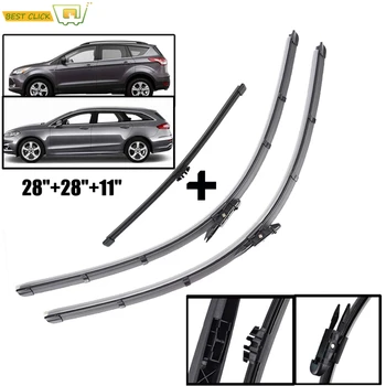 

Misima Windshield Windscreen Wiper Blades Set For Ford Escape Kuga Fusion Front Rear Window Wiper 2013 2014 2015 2016 2017