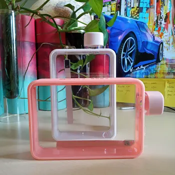 

MoChic Moses A5 Flat Water Cup Custom Portable Paper Water Bottle Cup Korean Creative Plastic Water Bottle