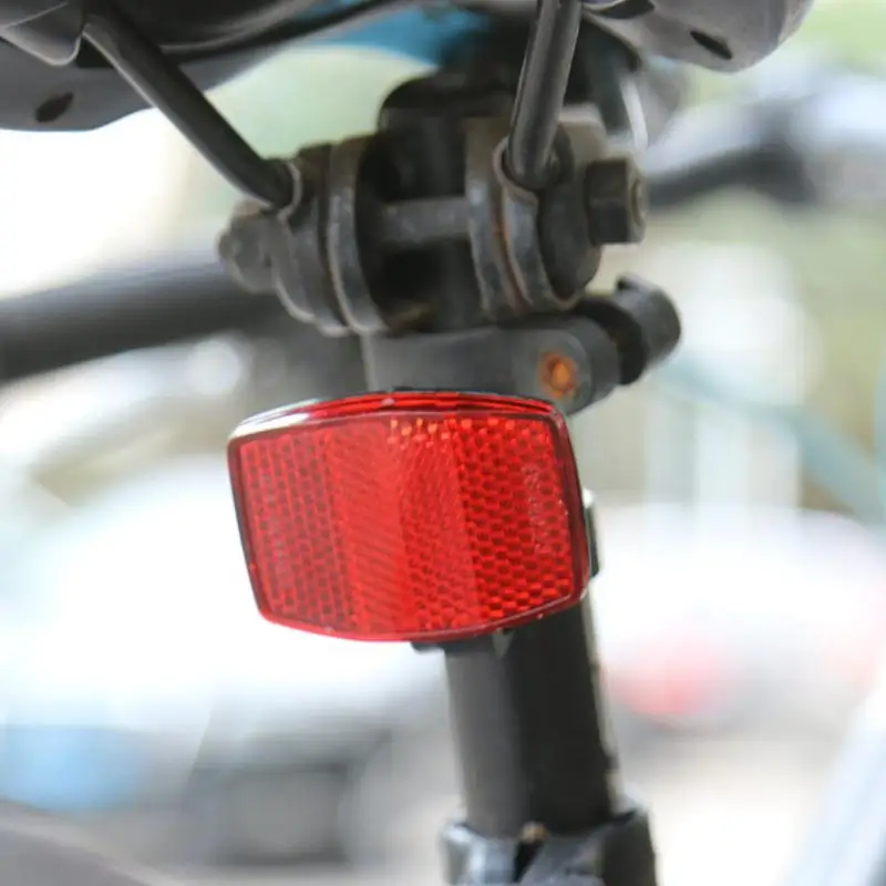 Bicycle Bike Wheel Safety Spoke Reflector Mount Clip Warning Reflector Light