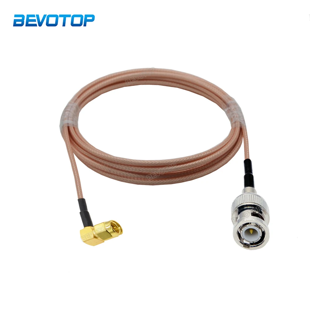 RG316 Cable SMA Male Right Angle Plug to BNC Nut Bulkhead Extension Coax Jumper Pigtail 50 Ohm | Обустройство дома