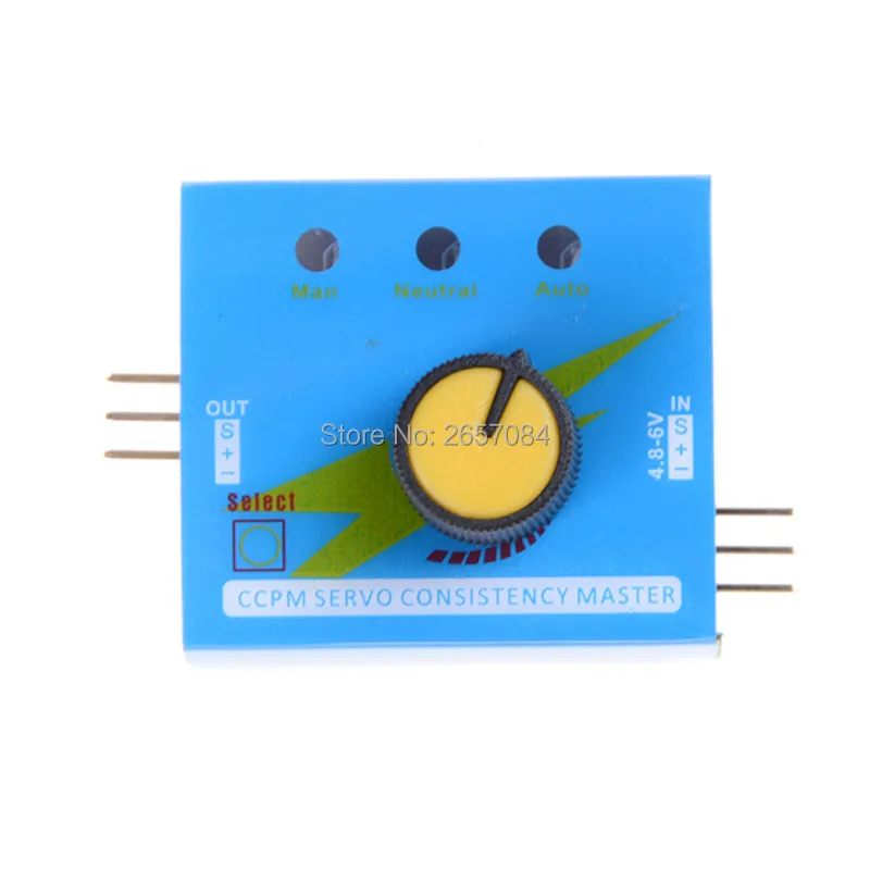 Multi Servo Tester NEU 3CH ECS Consistency Speed Controler Power Channels CCPM w
