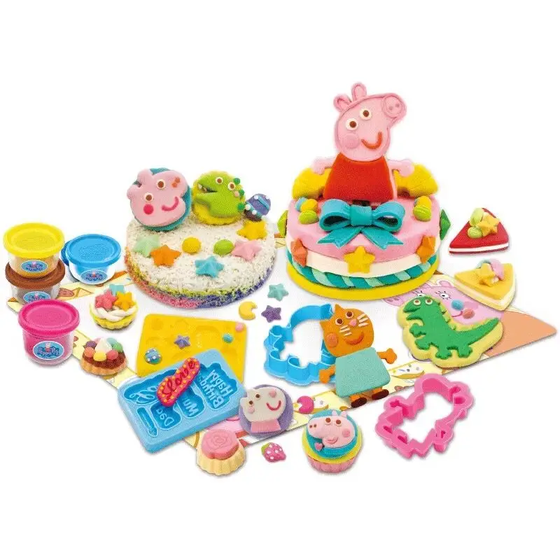 Новинка, 1 шт., подлинный набор теста Peppa Pig, для пикника, пикника, кекса или Мега теста, Набор для игры, игрушки для семьи и друзей peppa - Цвет: 05