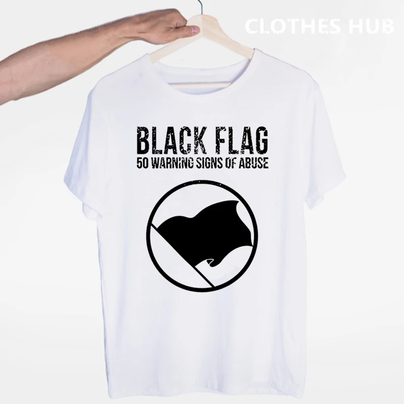 Футболка с черным флагом; летняя футболка с круглым вырезом и коротким рукавом в стиле панк-рок; Футболка с большими полосками - Color: Fuchsia
