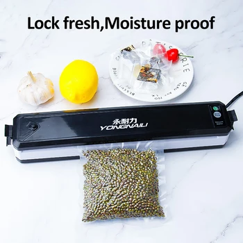 

220V Food Vacuum Sealer Packaging Machine Free Vacuum Food Sealing Machine Vacuum Sealer Packer With 10pcs Bags