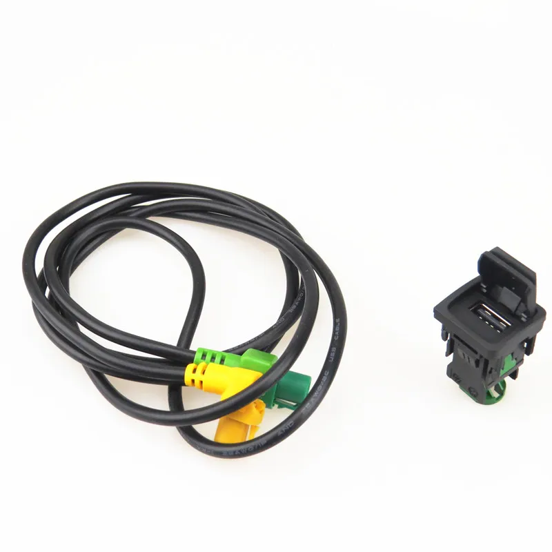 AZQFZ RCD510 RNS510 USB-кабель выключатель проводки набор кнопок адаптера для VW Jetta 5 Golf MK5 MK6