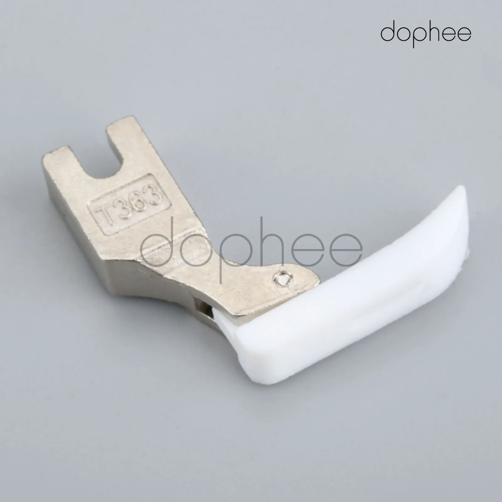 Dophee 2 шт. T363 швейная машина пластиковые прижимные лапки на молнии узкая лапка для