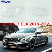 Headlight Headlamp Clear Len Auto Shell Cover For Mercedes-Benz W117 CLA 180 200 220 250 260- Transparent Lampshade DIY