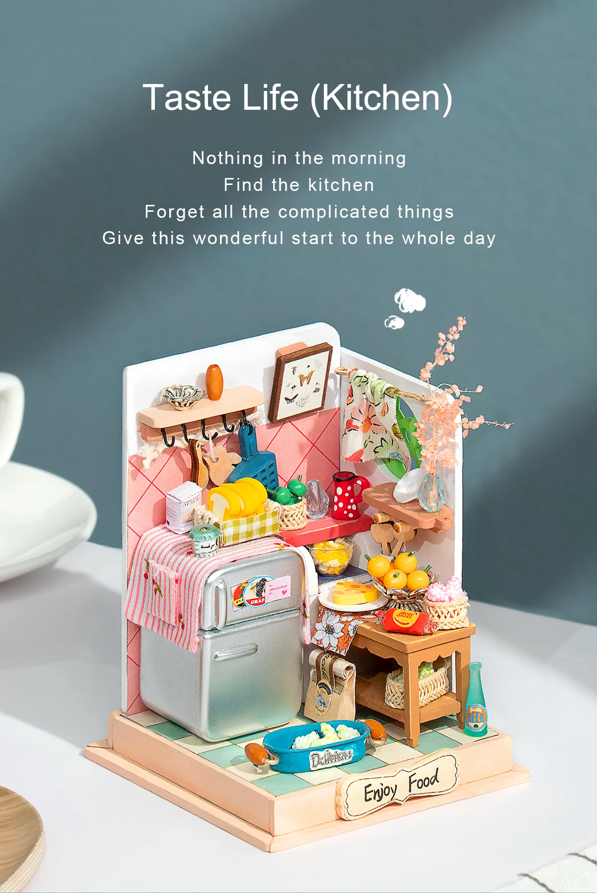 Rolife DIY Miniature Dollhouse - Taste Life(Kitchen) DS015