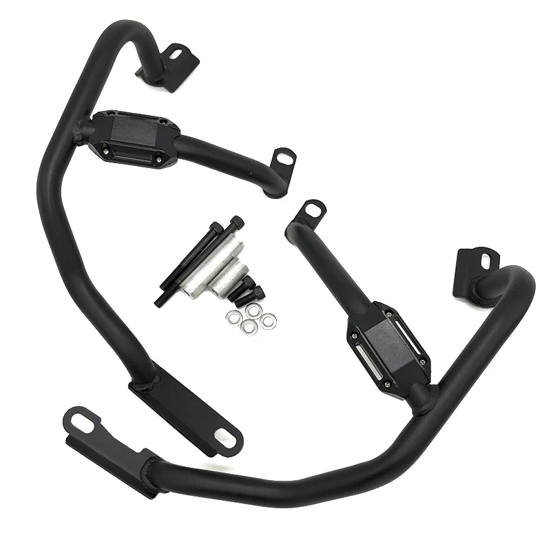 Motorcycle Accessories Steel Metal Engine Bumper Guard Protection Highway Crash Bars Protector Z400 Z 400 (1)