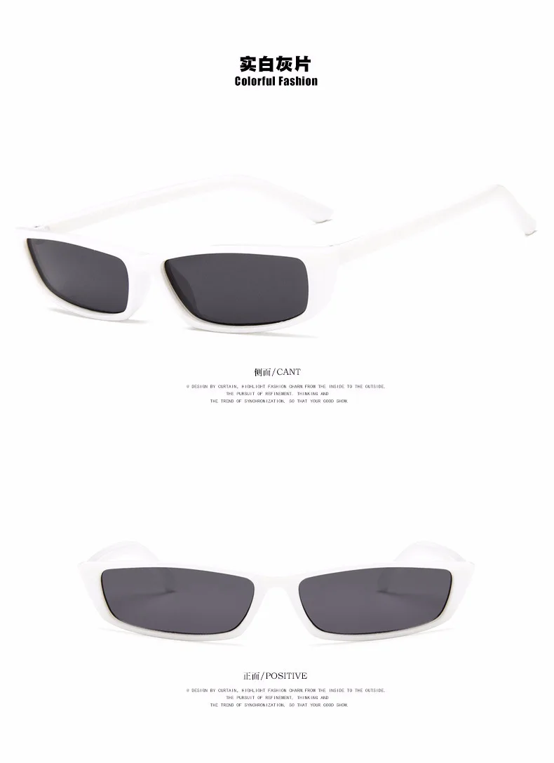 1 шт. винтажные прямоугольные Солнцезащитные очки женские брендовые дизайнерские маленькие солнцезащитные очки в ретро-стиле черные очки для вождения солнцезащитные очки