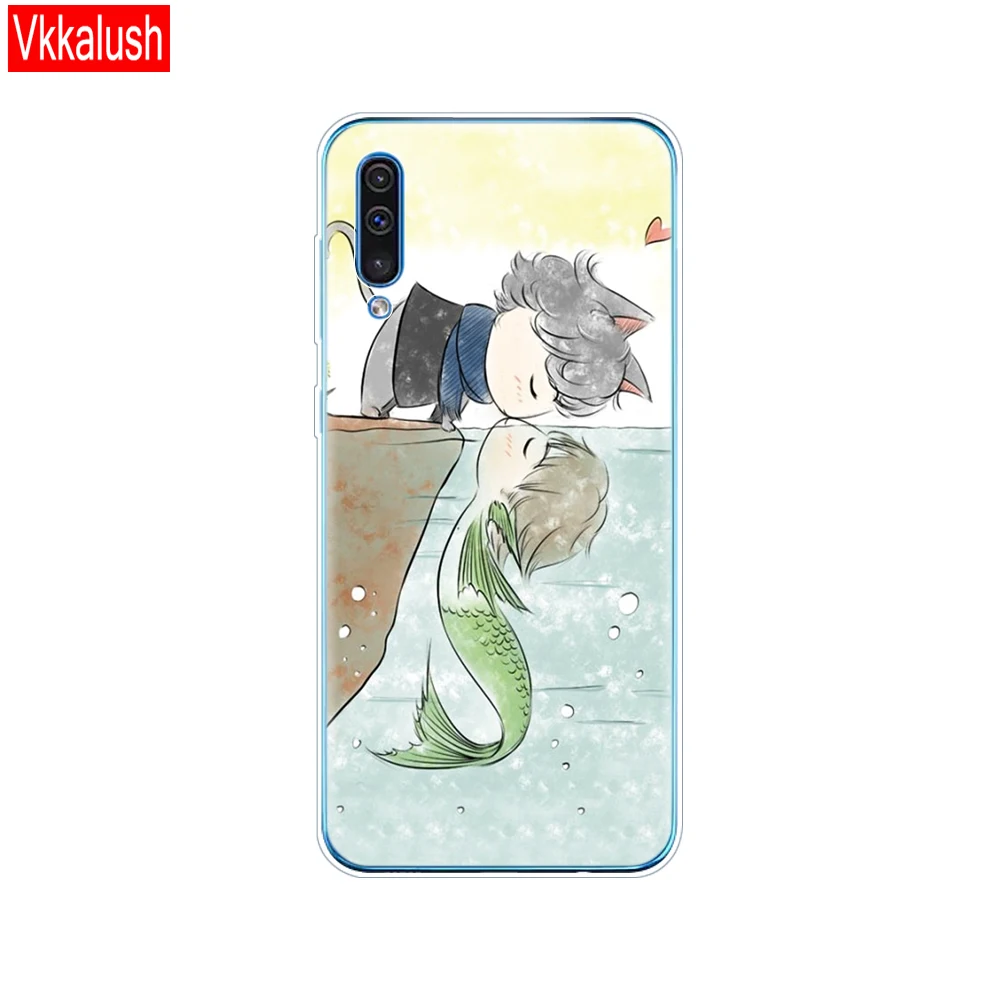 80026 Для samsung Galaxy A30S силиконовый прозрачный Футляр задняя крышка чехол для телефона samsung A30 A307 A307F SM-A307F мягкий чехол 6,4 роскошный - Цвет: 80026