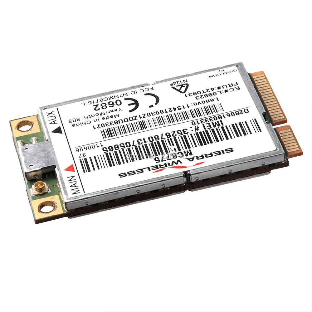 Разблокированная беспроводная сетевая карта Sierra MC8775 3G модуль WCDMA 7 2 Мбит/с FRU: 42T0931