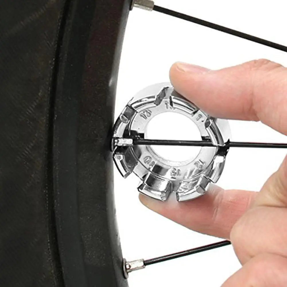 Portable Bike Bicycle Repair Adjustment Wheel Spoke Cap Ring Wrench Steel Tool 80w soldering iron 60w led digital display adjustment repair 110v electric solder iron 220v portable tin welding tools us eu uk