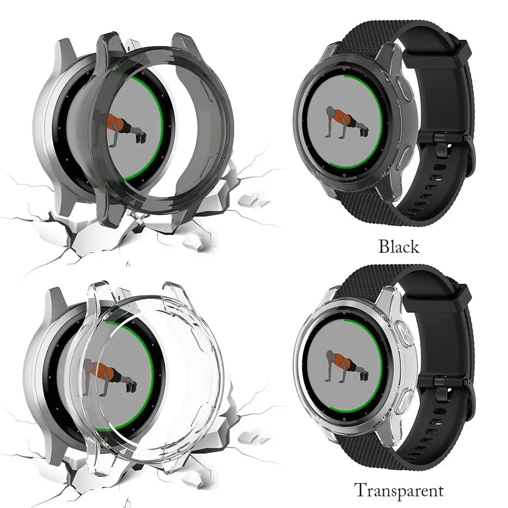 Защитный чехол из ТПУ защитный для Garmin Vivoactive 4S Vivoactive4S умных часов | Электроника