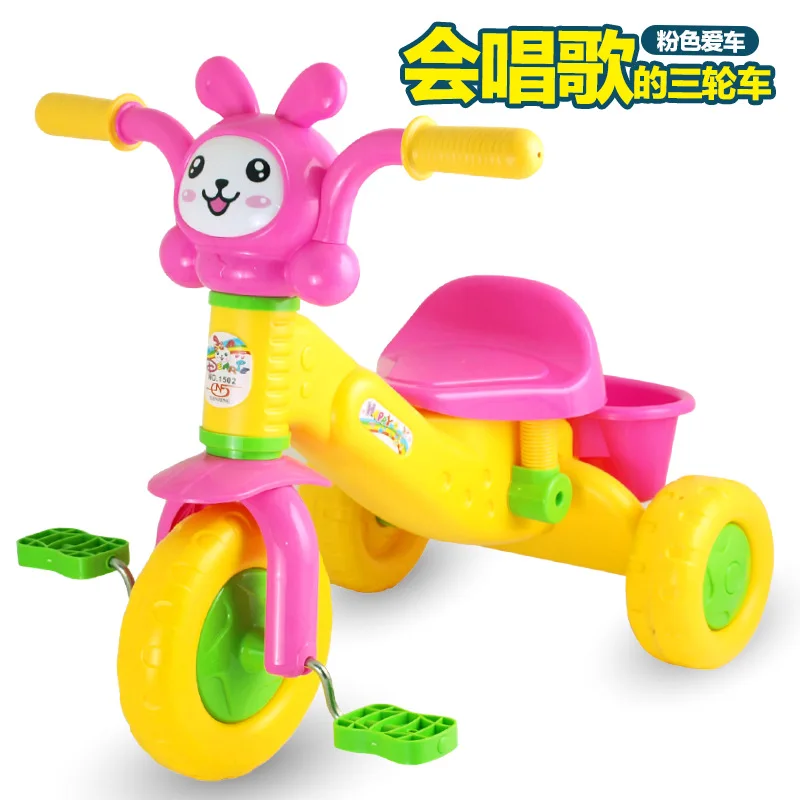 

Genuine Product Children Tricycle Stroller Kids Bicycle Baby Walker Toy Baby Bicycle 1-3-5-Year-Old