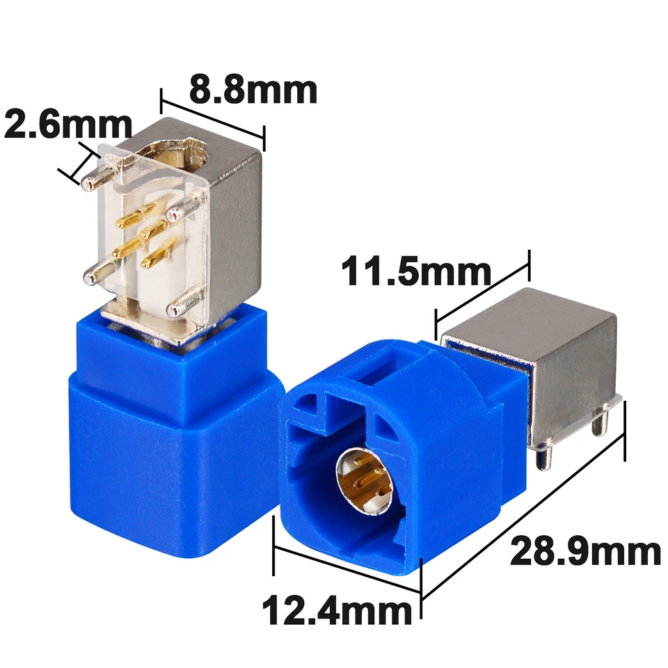 Connettore Ad Angolo Retto Per Montaggio Su PCB SMB - Foto 13