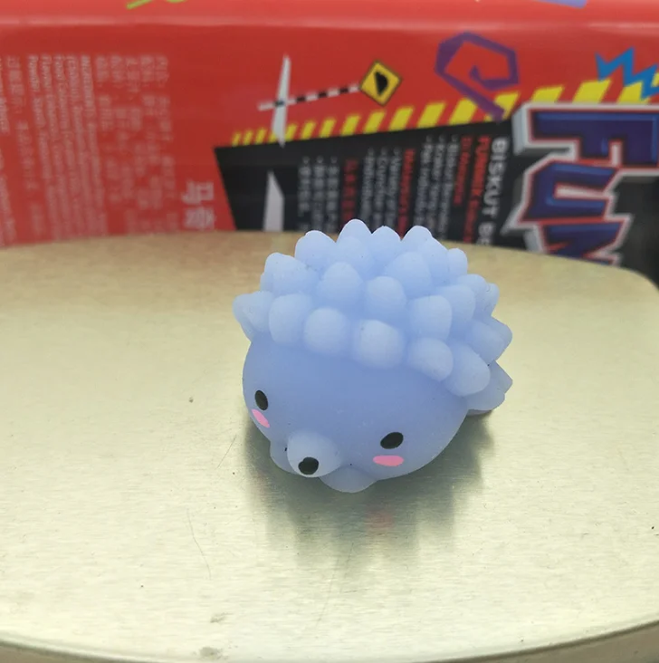 Мини мягкая игрушка котенок игрушки антистресс шар сжимает Mochi поднимающаяся игрушка Abreact мягкая липкая мягкая игрушка для снятия стресса игрушка забавный подарок - Цвет: Розовый