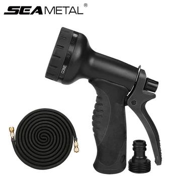 

High Pressure Car Wash Gun With Telescopic Hose For Car Garden Cleaning Ajustable Nozzles 10 Pattern High Pressure Power Washer