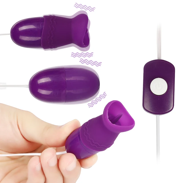Multi-speed Tongue Oral Licking Vibrator USB Vibrating Egg G-spot Vagina Massage Clitoris Stimulator Sex Toys for Women Sex Shop 5
