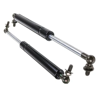 

Black 1 Pair Set Tailgate Gas Struts Kit Exterior Mounting For Nissan Navarra D23 NP300 14-18