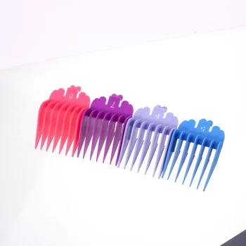 

8Pc/set Colorful Guide Comb Multiple Sizes Metal Limited Combs Hair Clipper Cutting Tool High Quality and Brand New