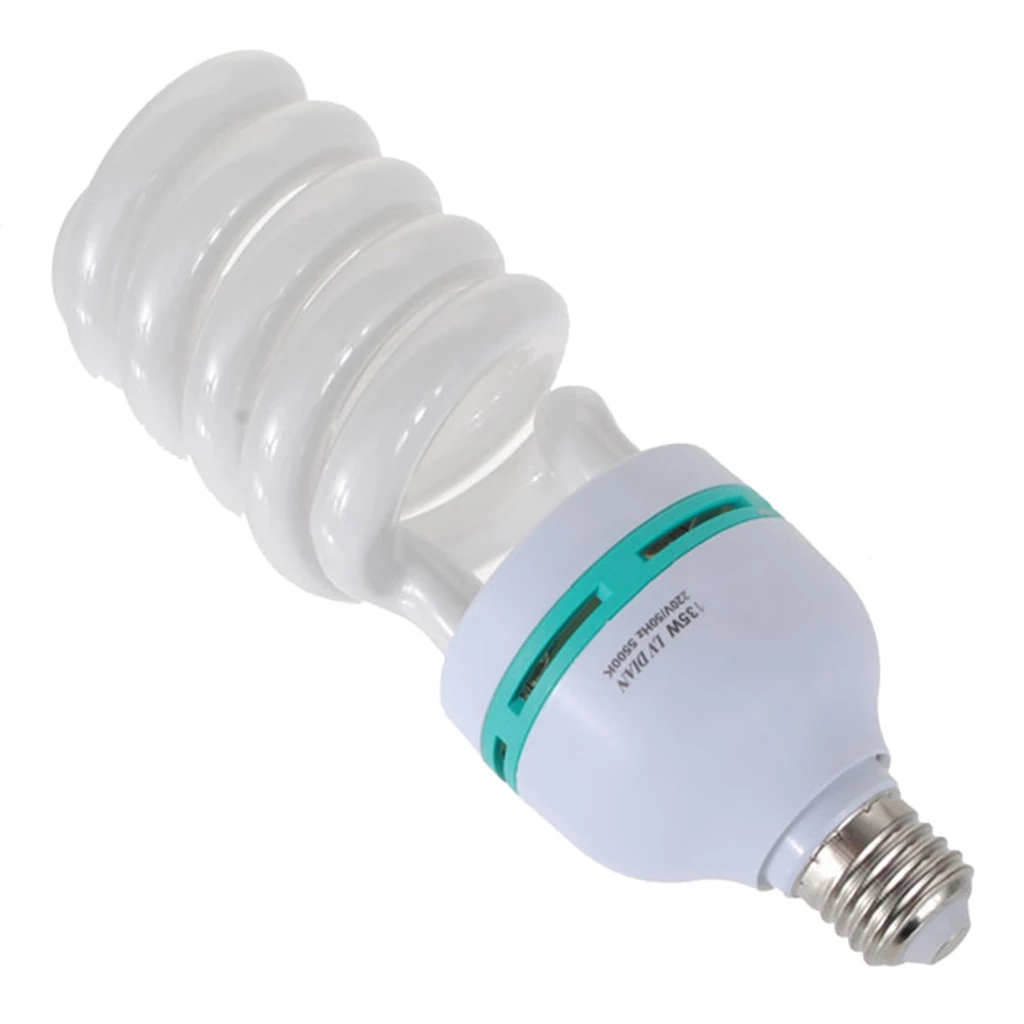 

E27 Energy Saving Daylight 135W 5500K Balanced Bulb for Studio Photo Video