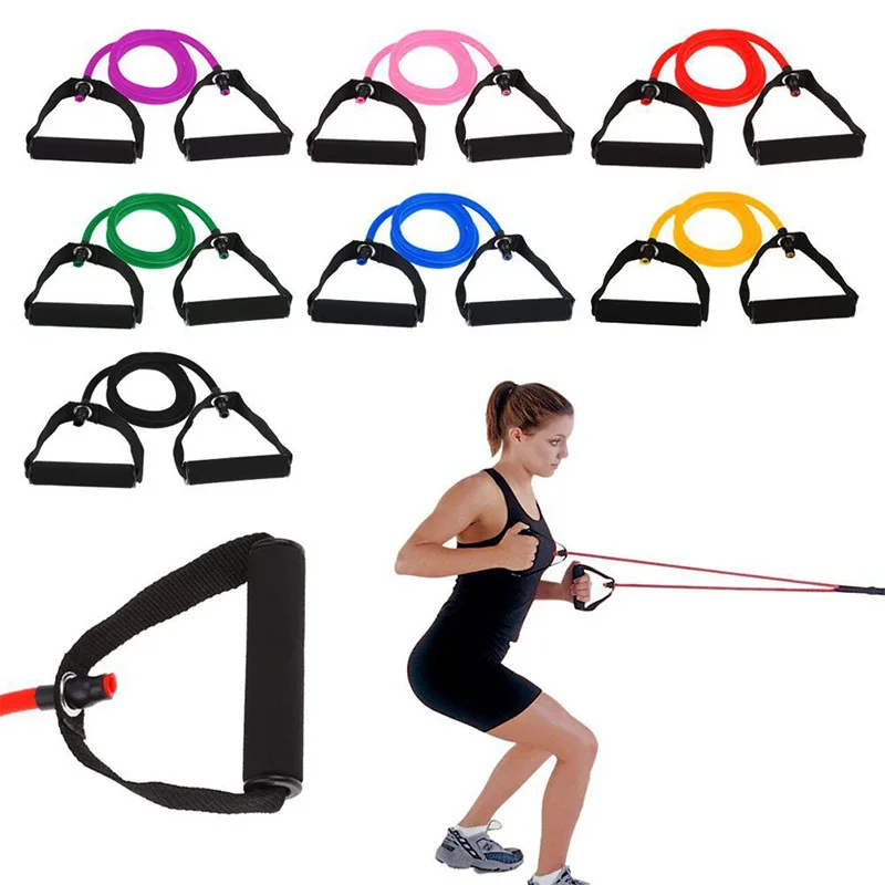 

Breast Muscle Arm Strength Rope Power Resistance Elastic String A- line Tension Exercise Training Belt Men And Women Home Fitnes