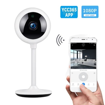 

1080P ycc365 Home Camera WiFi Infared Camera Motion Detection Security IP Camera Baby Remote Control Wireless CCTV Camera