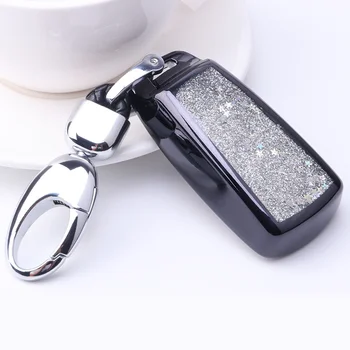 

2020 Quicksand TPU Car Key Case Cover Fob Shell For Audi A5 A6 C5 A4 Q3 Q5 S Line B6 B7 B8 TT 80 S6 C6 Car Protector Accessories